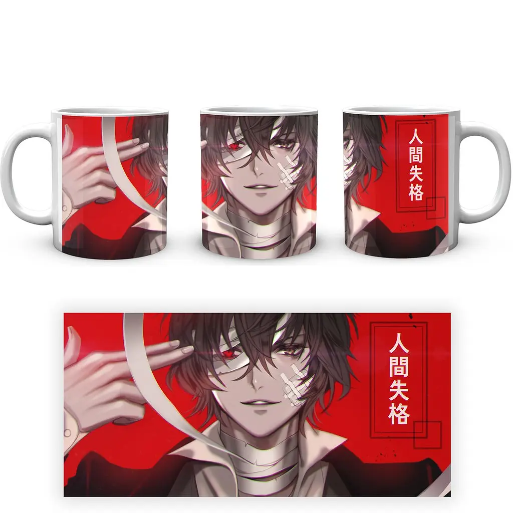 Кружка GeekLand Bungou Stray Dogs Проза Бродячих Псов Дазай BSD 23 330 мл белая - фото 4