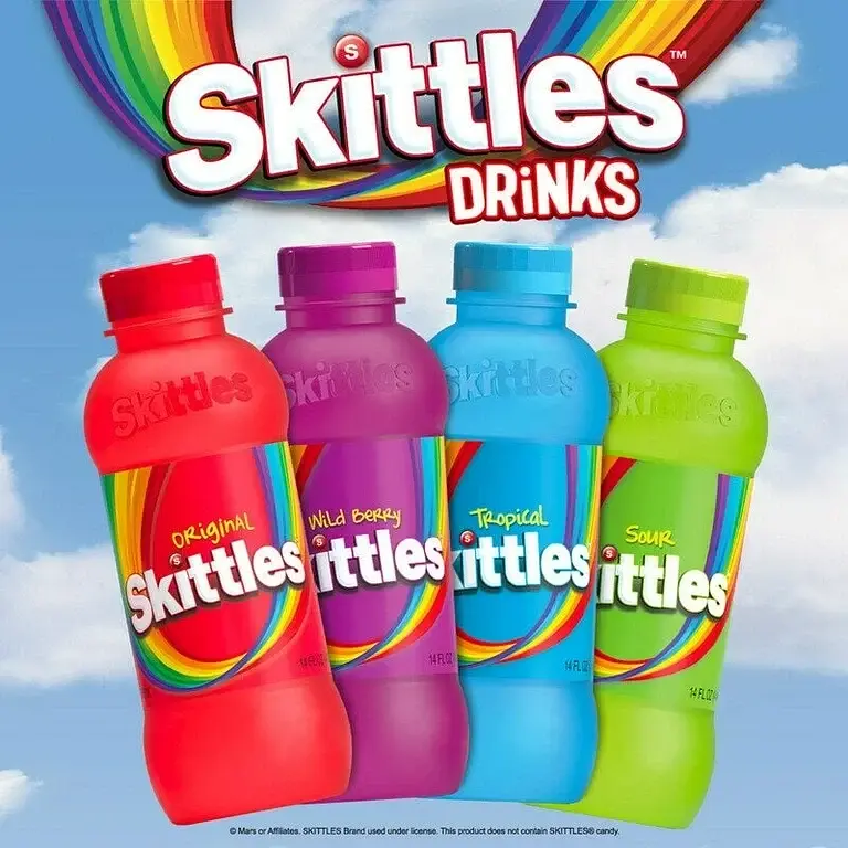 Напій Skittles Drink Sour 414 мл - фото 5