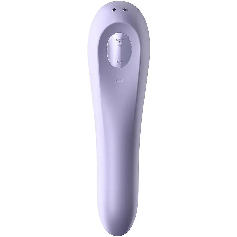 Смарт-вібратор та вакуумний стимулятор 2в1 Satisfyer Dual Pleasure Mauve - фото 3