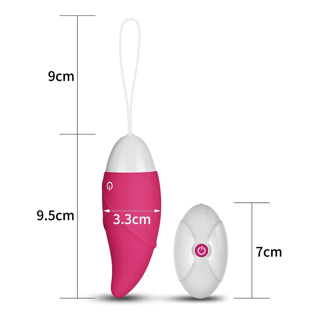 Виброяйцо Lovetoy Rechargeable Joy Remote Control Egg 17.8 см розовый - фото 3