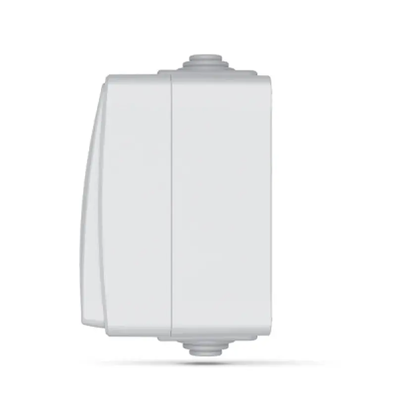 Вимикач Videx BINERA IP65 зовнішній 2кл сірий (VF-BNW12-G) - фото 3