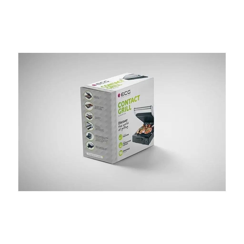 Електрогриль ECG KG 300 Deluxe (KG300 Deluxe) - фото 9