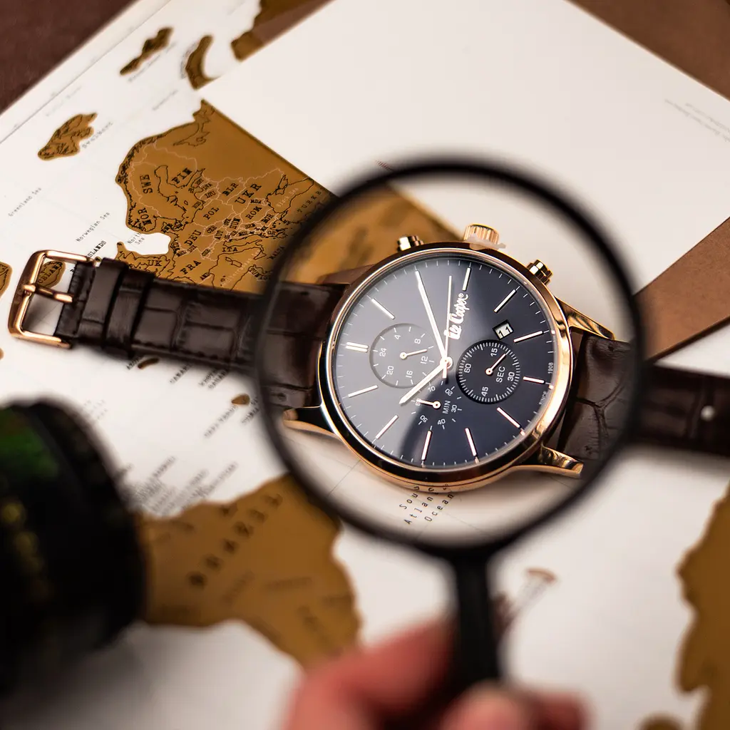 Годинник Lee Cooper Leather Gold - фото 7