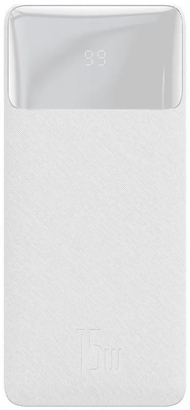 Портативная батарея Baseus Bipow Overseas 15W 30000 mAh (PPBD050202) White - фото 2