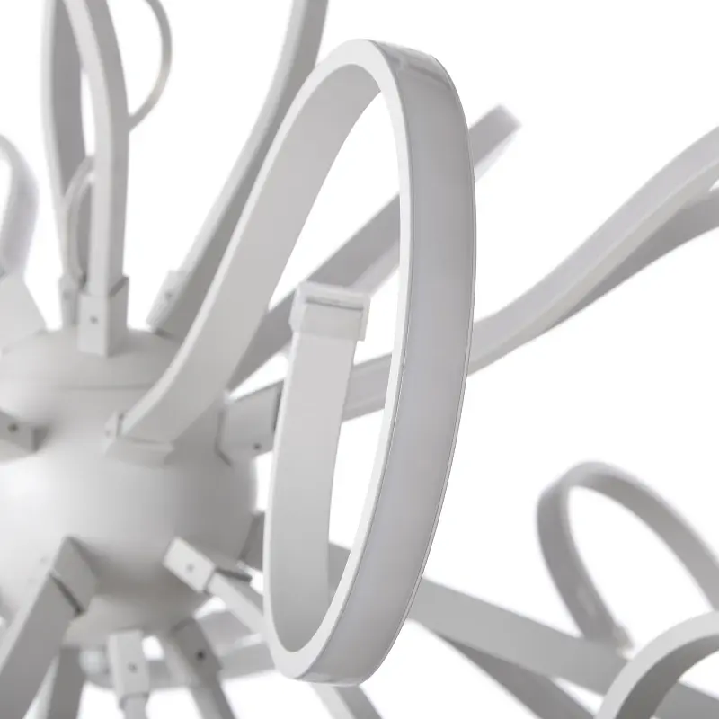 Світильник стельовий Brille підвісний світлодіодний для натяжної стелі BL-376S/120W WH led - фото 7