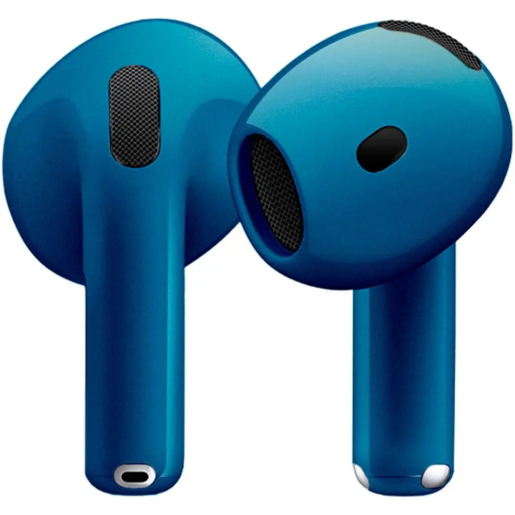 Навушники Apple AirPods 4 Metallik Blue Gloss (MXP63) [118493] - фото 2