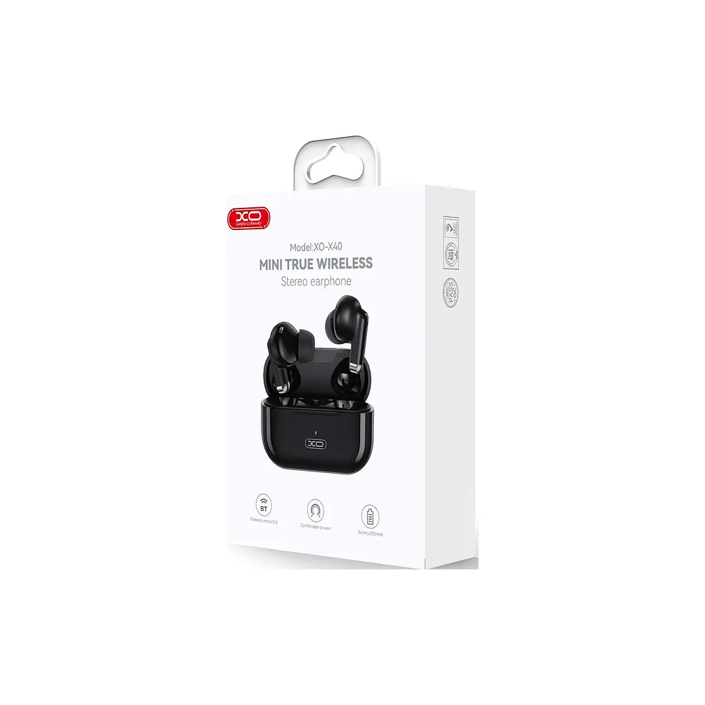 Навушники XO Х40 Black (X40.black) - фото 4