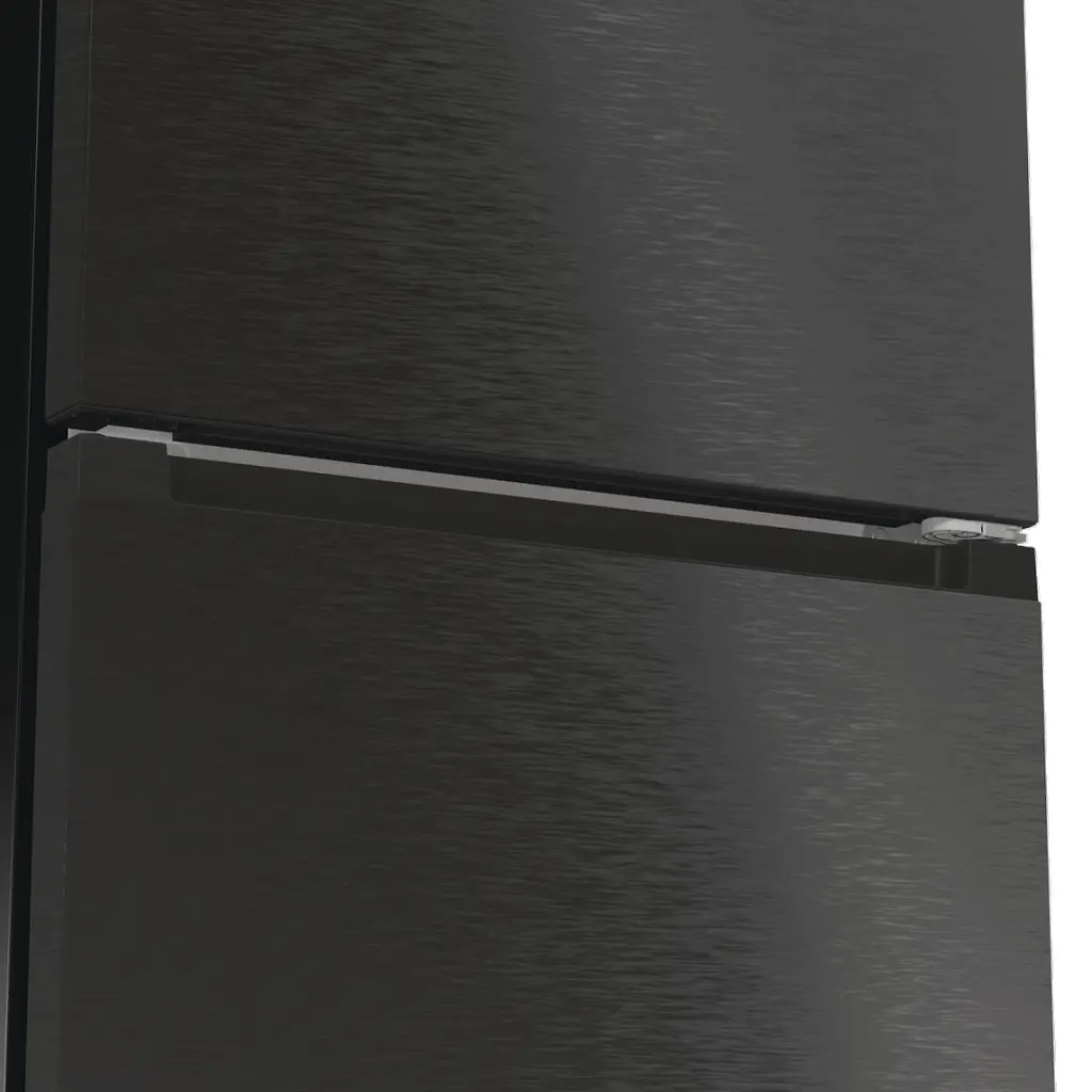 Холодильник Gorenje з нижн. мороз. камерою, 203х66х60см, 2 двері, 257(121) л, А+, Total NF, Зона св-ті, Інвертор, Зовн. Дисп, Wi-Fi, Чорний - фото 7