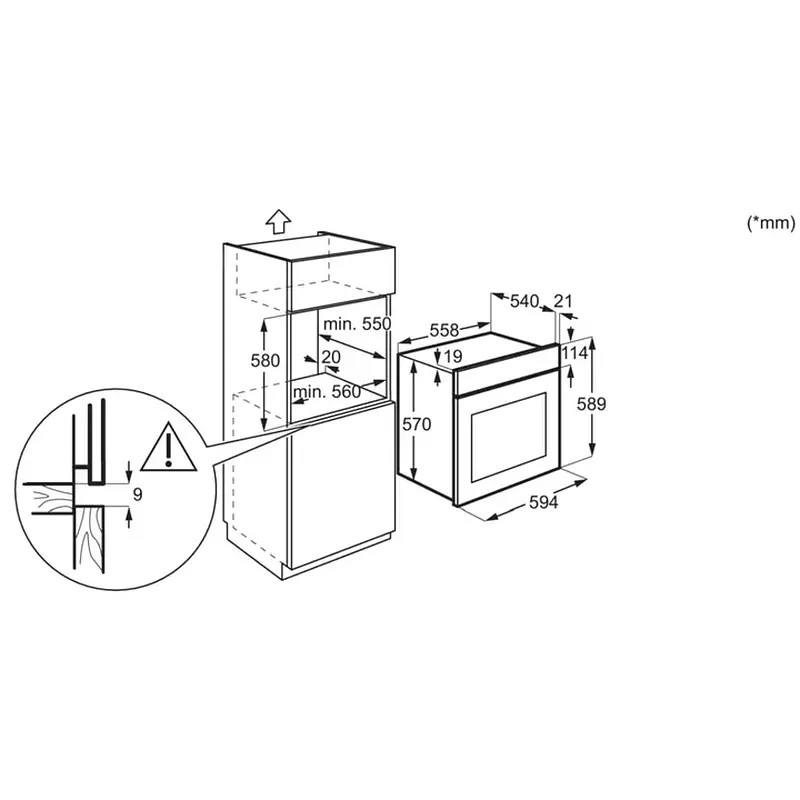 Електрична духова шафа Electrolux EOD 3F40BX - фото 7