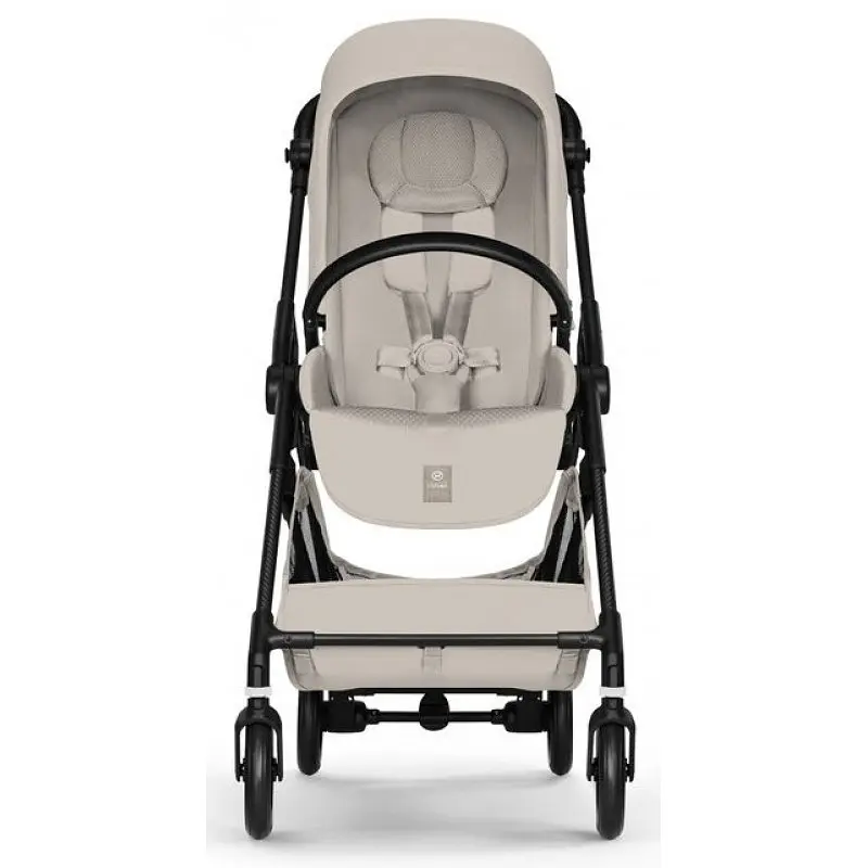 Коляска Cybex Melio 2 в 1 Carbon Dune Grey - фото 5