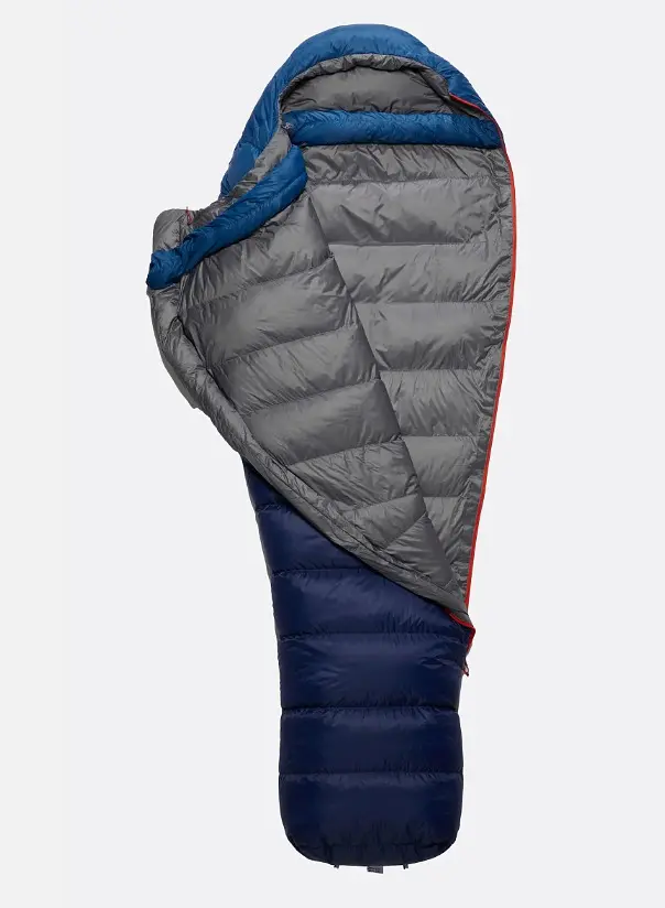 Спальный мешок Rab Alpine 400 Regular, (-5°C) 185 L Синий - фото 2