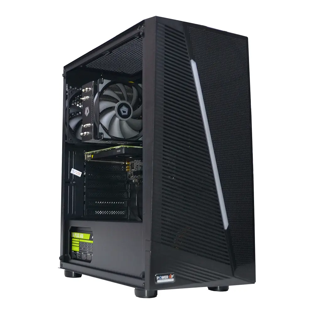 Рабочая станция Power Up Desktop #181 Core i3 12100F/32 GB/SSD 512 Gb/NVIDIA Quadro RTX A2000 6GB - фото 2
