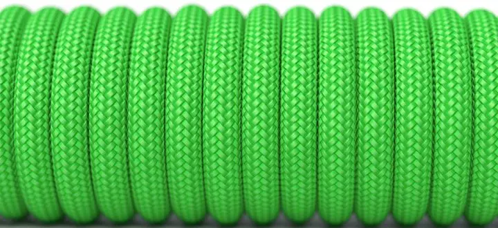 Змінний кабель для мишки Glorious Ascended Cable V2 (G-ASC-GREEN-1) Gremlin Green - фото 2