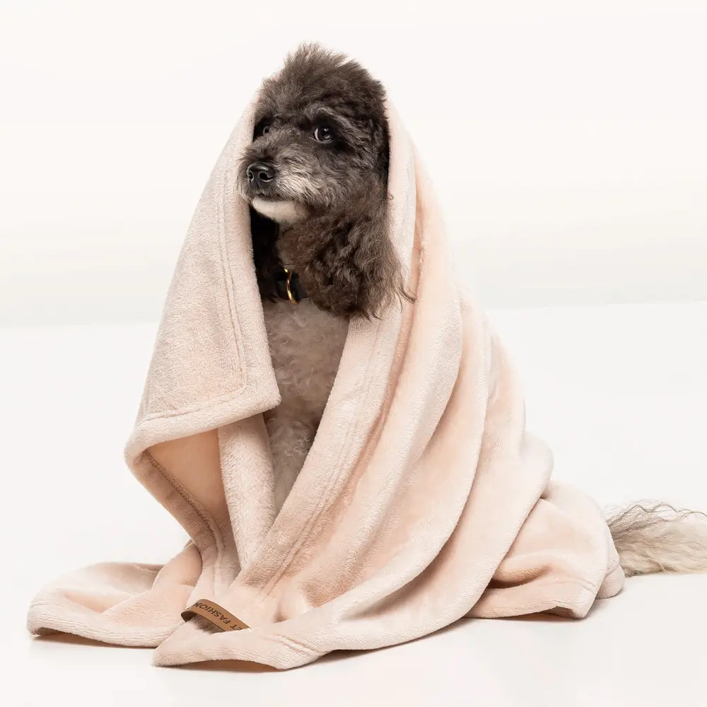 Плед Pet Fashion Bliss 2 для собак и котів плюш пудра 68х114,6 см - фото 6