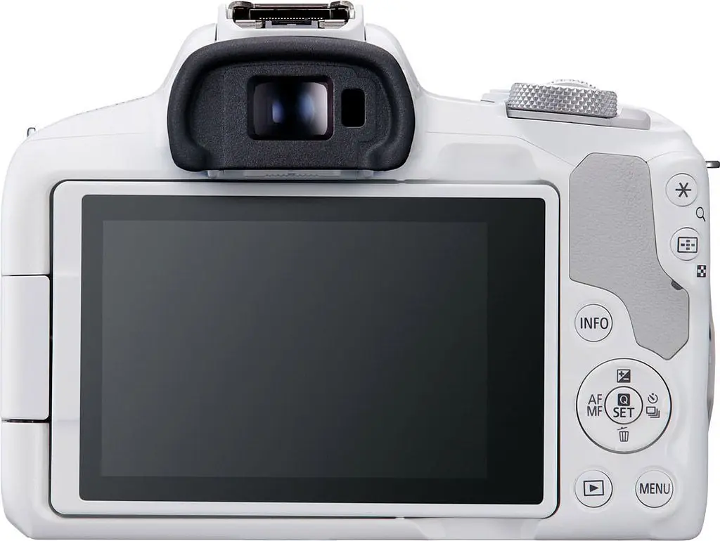 Бездзеркальний фотоапарат Canon EOS R50 Kit RF-S 18-45mm f4.5-6.3 IS STM White (5812C013) [88977] - фото 4