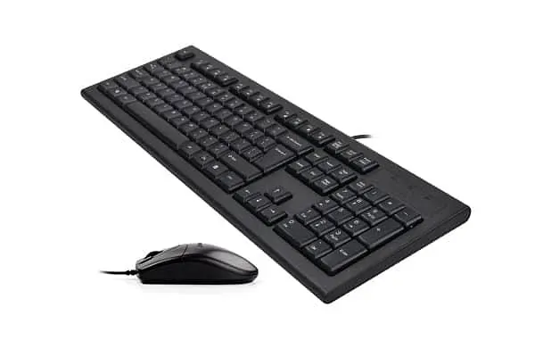 Комплект (клавиатура + мышь) A4Tech KRS-8520D USB Black (KRS-8520D Black) - фото 6