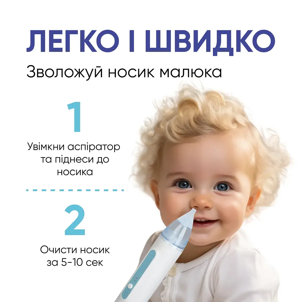 Аспиратор электронный назальный ArhiMED EcoBreath Basic (18600) - фото 2