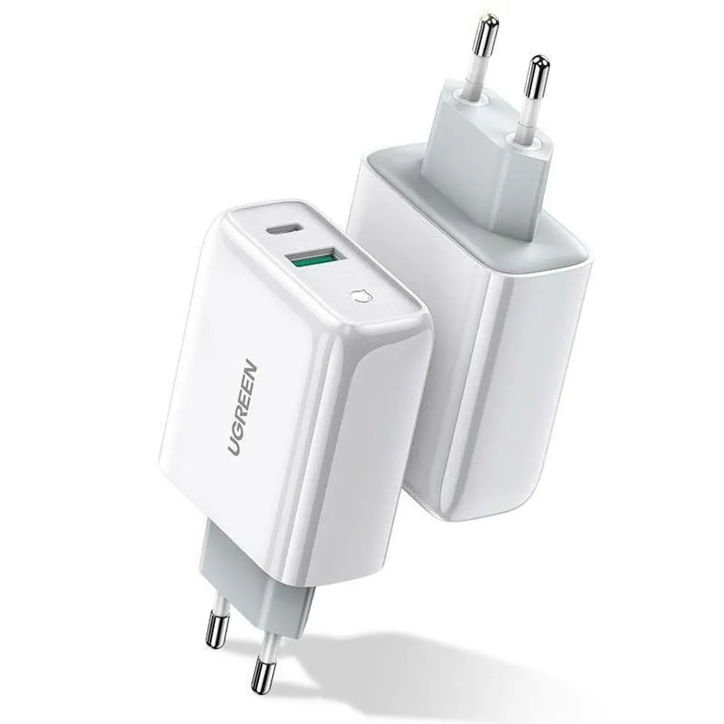 Зарядний пристрій UGREEN CD170 38W USB-C Wall Charger EU White UGR-60468 - фото 3