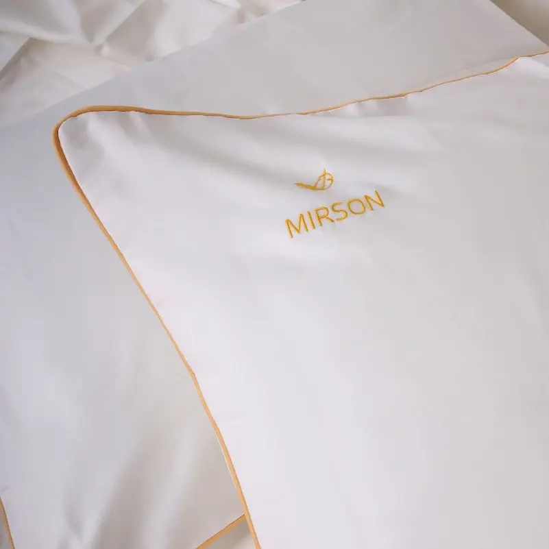 Підковдра MirSon Fire Bird 0001 Сатин Elit Moko White 110х140 см (2200008706470) - фото 3