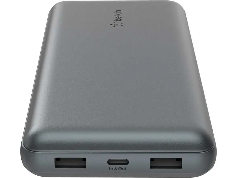Зовнішній акумулятор (Power Bank) Belkin Boost Up Charge 10K 10000mAh 15W Gray (BPB011BTGY) - фото 4