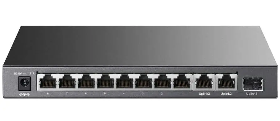 Коммутатор TP-Link 8-портовий 10/100 Мбит/с из PoE+ , TL-SL1311P (TL-SL1311P) - фото 3