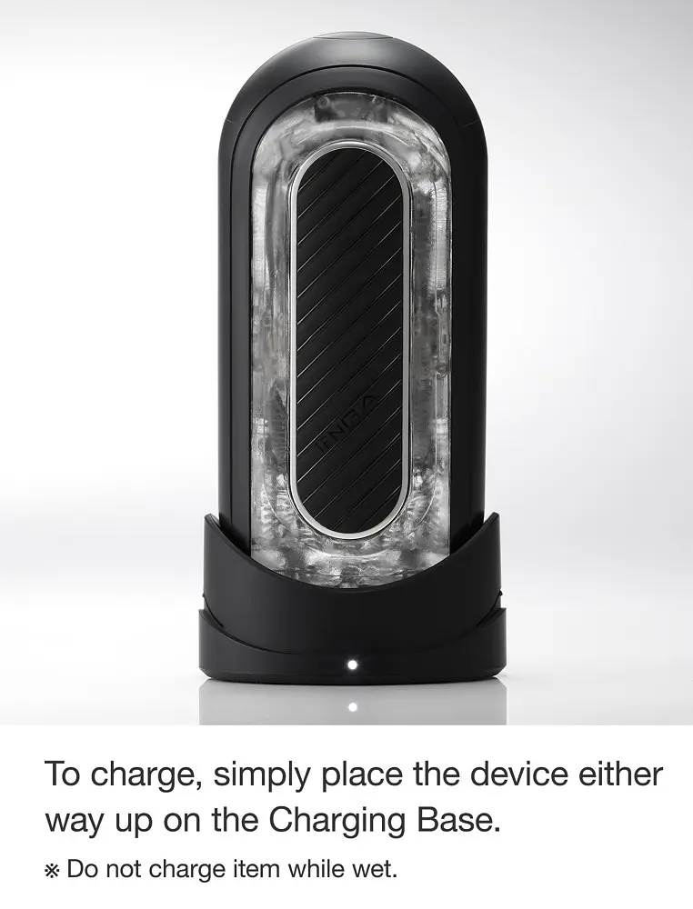 Мастурбатор Tenga Flip Zero Gravity Electronic Vibration 18 см черный - фото 8