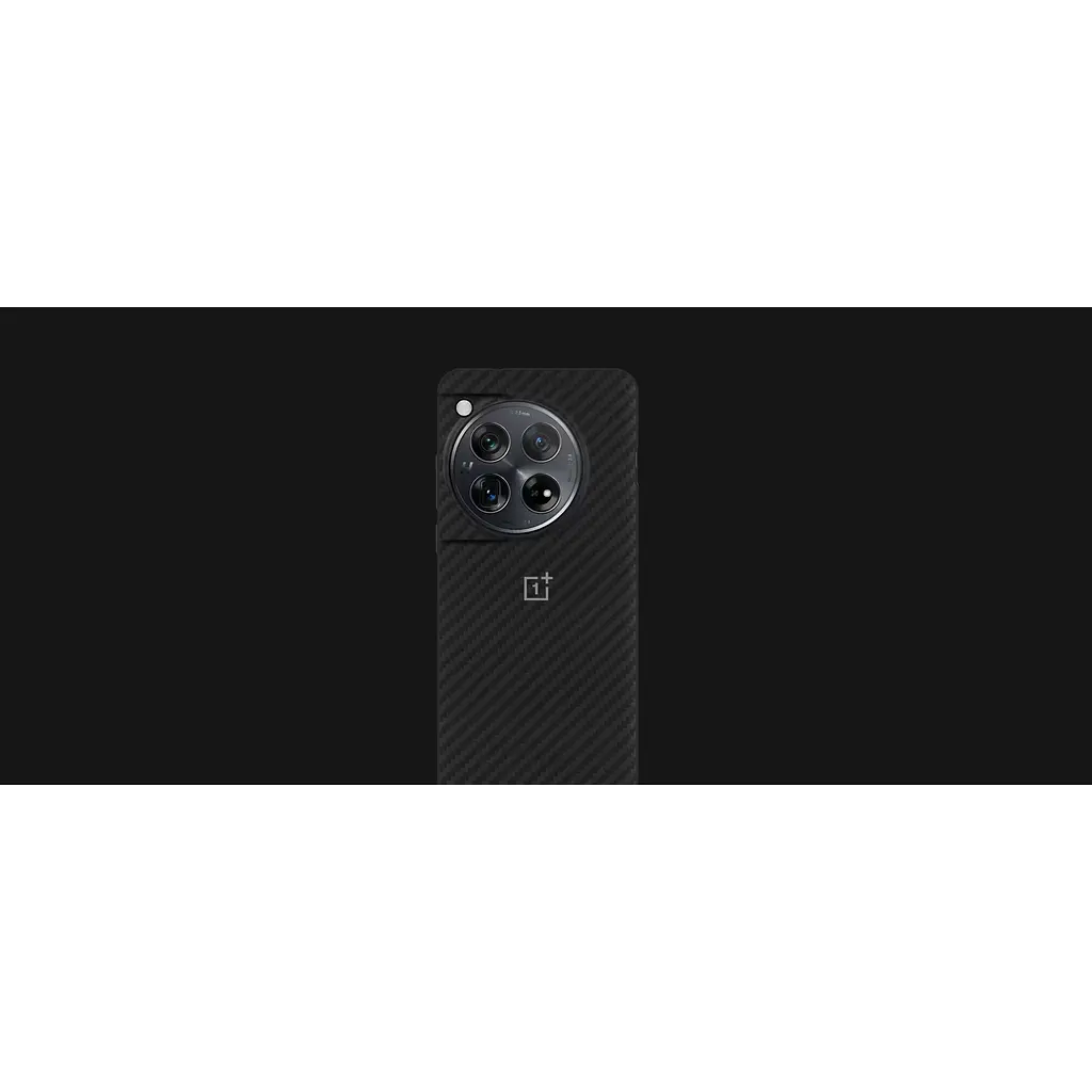 Чехол OnePlus Aramid Fiber Bumper Case для OnePlus 12 Aramid Black [112492] - фото 5