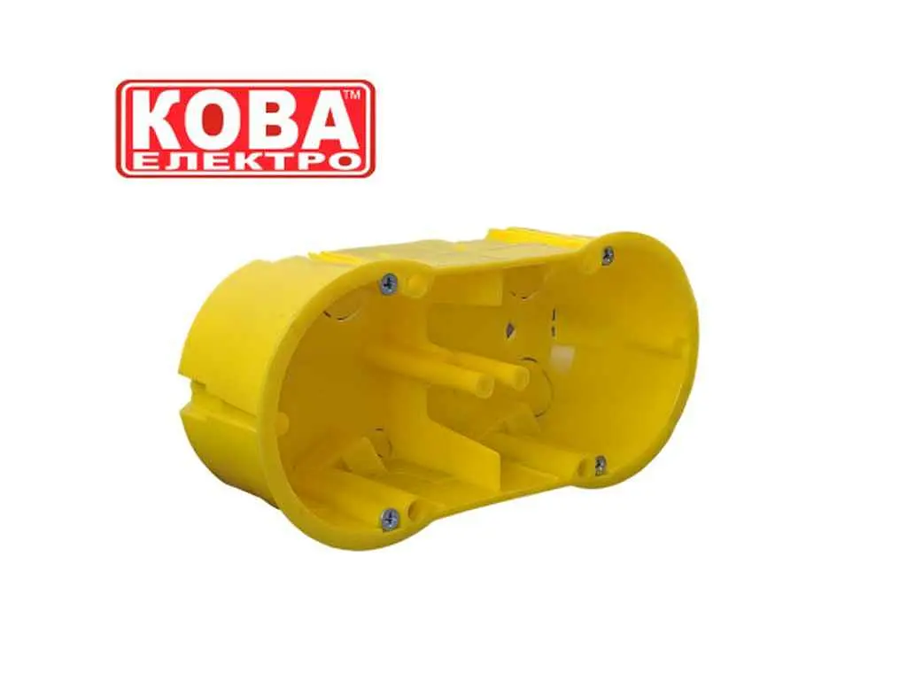 Коробка установча КОВА 60мм х 60мм РК-2*60 (бетон) - фото 2