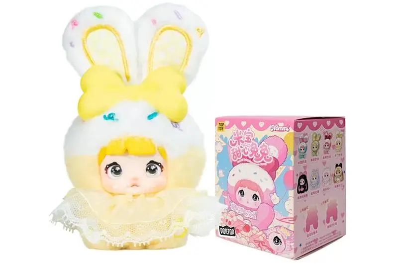 Пухнаста фігурка на підвісі POP TOP Hi TOY серії "Nommi" - ЗАЙЧЕНКА (в дисп., в ас.)