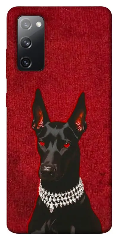 TPU чохол Demsky Premium doberman для Samsung Galaxy S20 FE