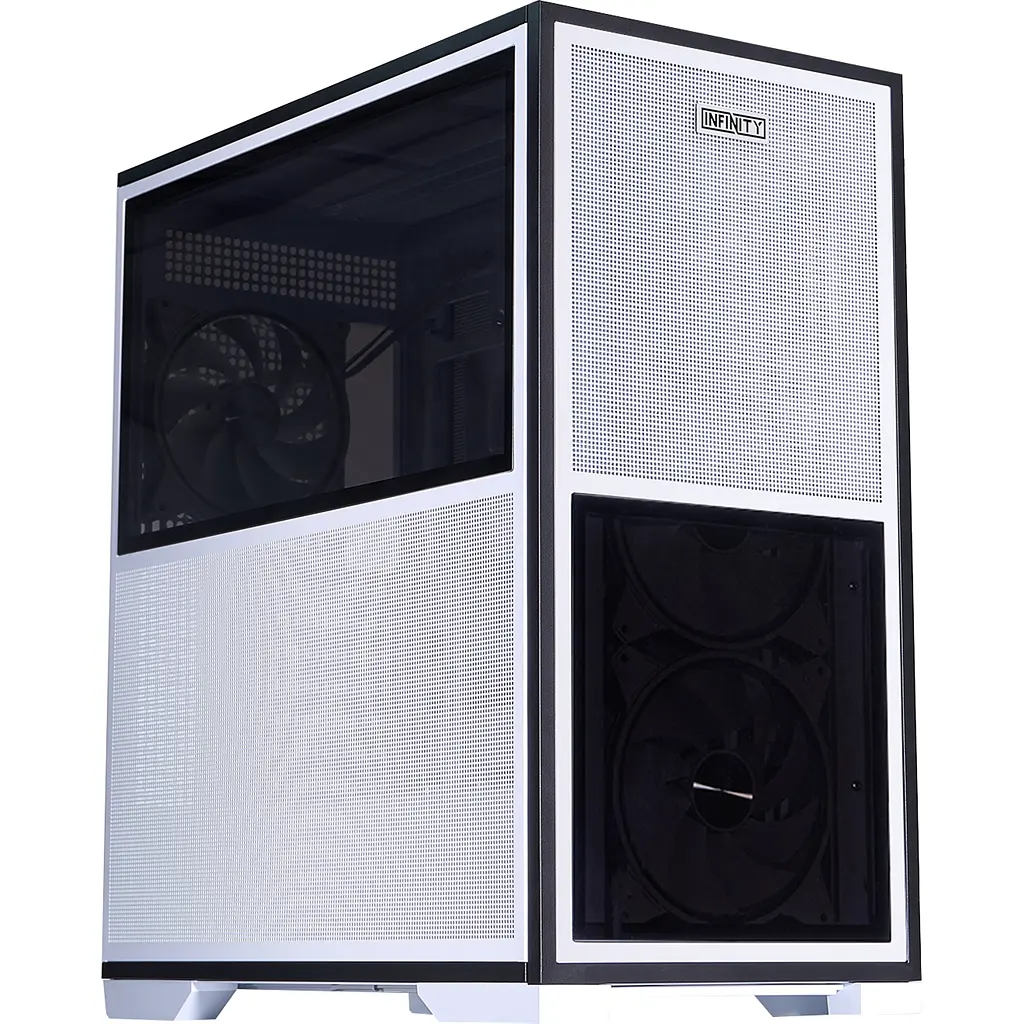 Корпус 1stPlayer IF8-WH-4FO7-14-W White - фото 2