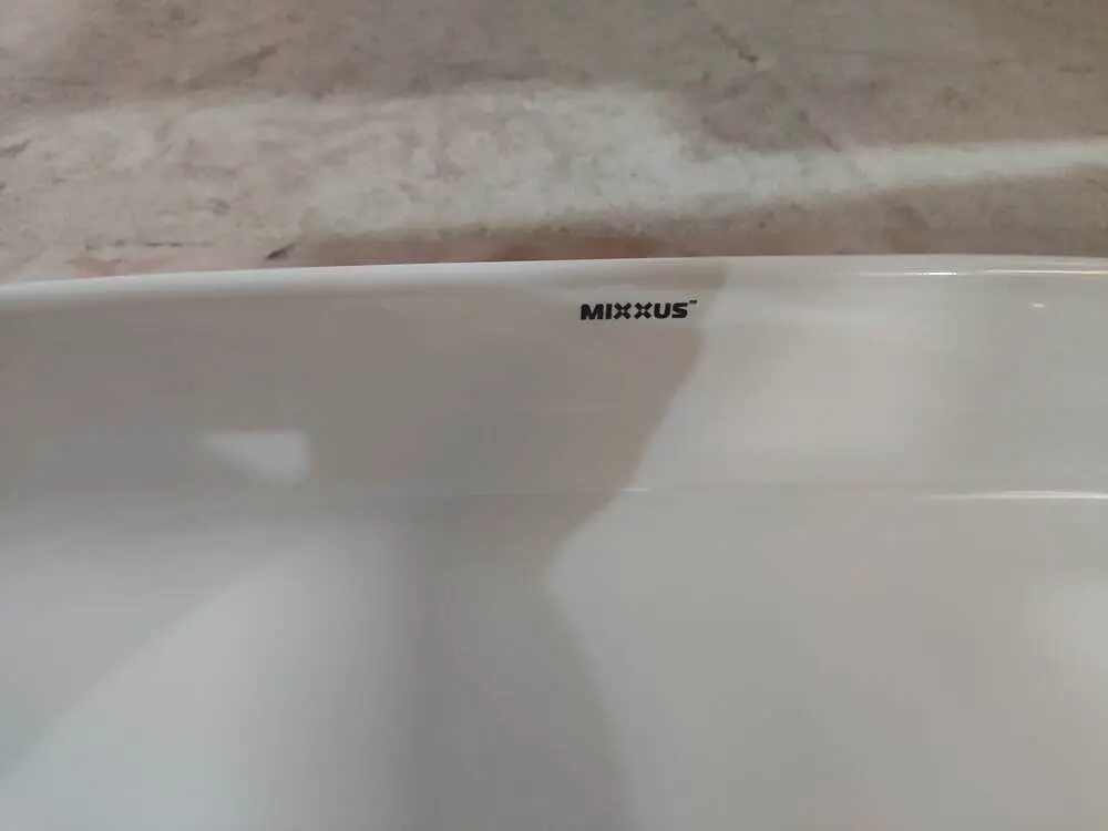 Умивальник накладний Mixxus Premium Bevel-0105 610x375x120 мм MP6524, Білий - фото 3