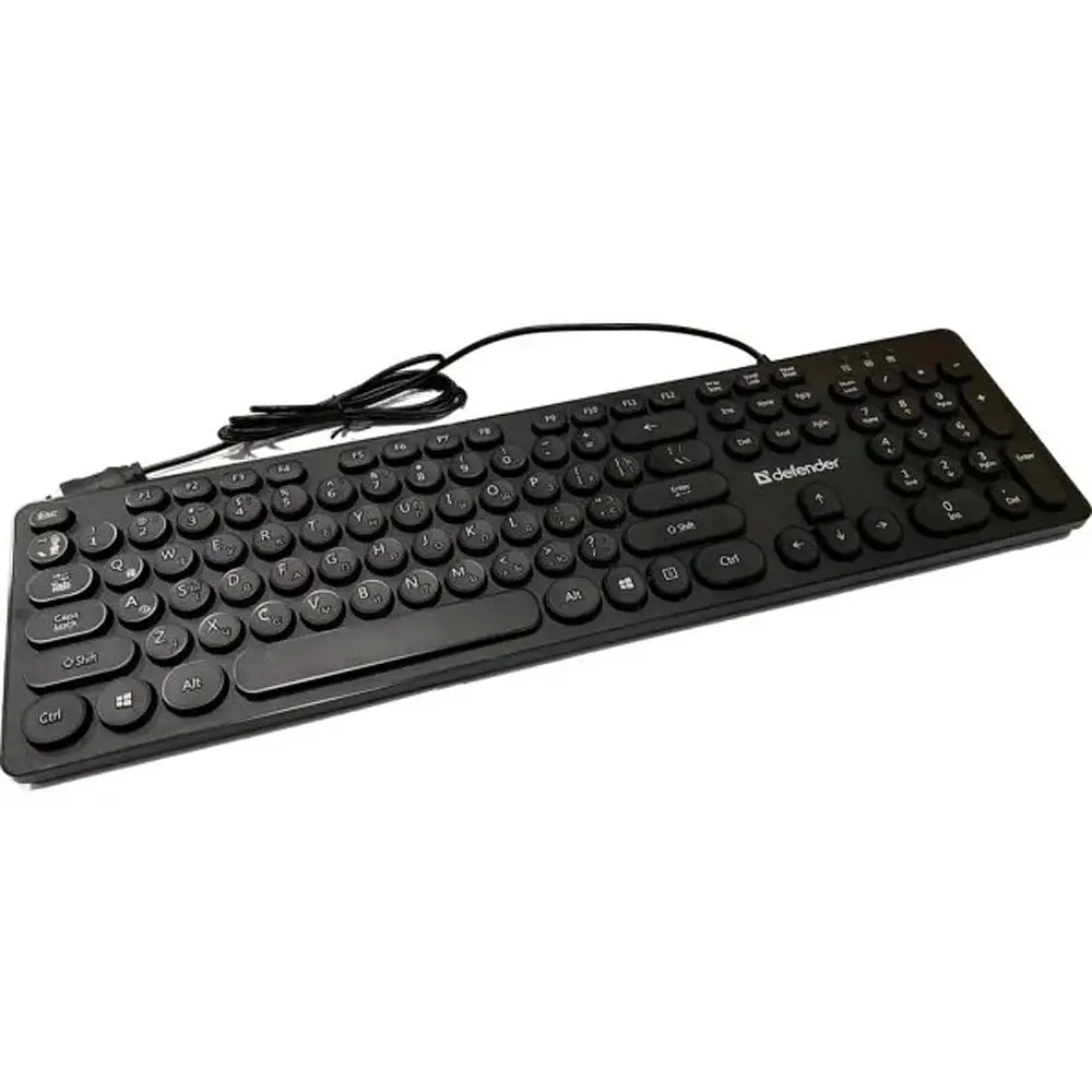Клавіатура Defender Accord KM USB UA Black (450250) - фото 3