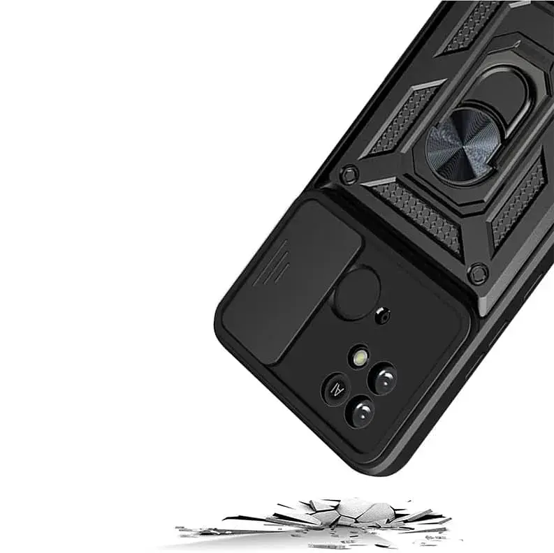 Панель BeCover Military для Xiaomi Redmi 10C Black (707425) - фото 3