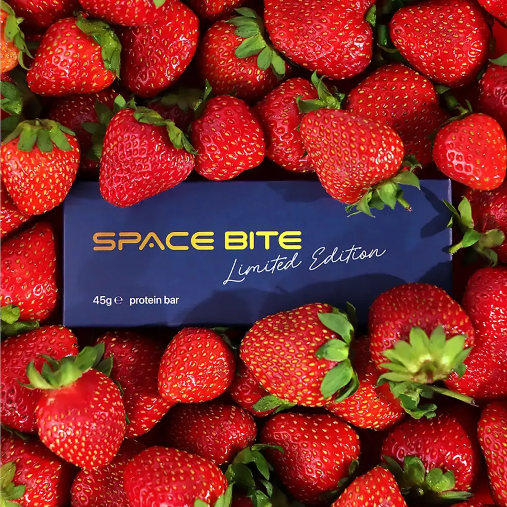 Протеїновий батончик Space Food (Space Bite) — 10 × 45 г, полуниця