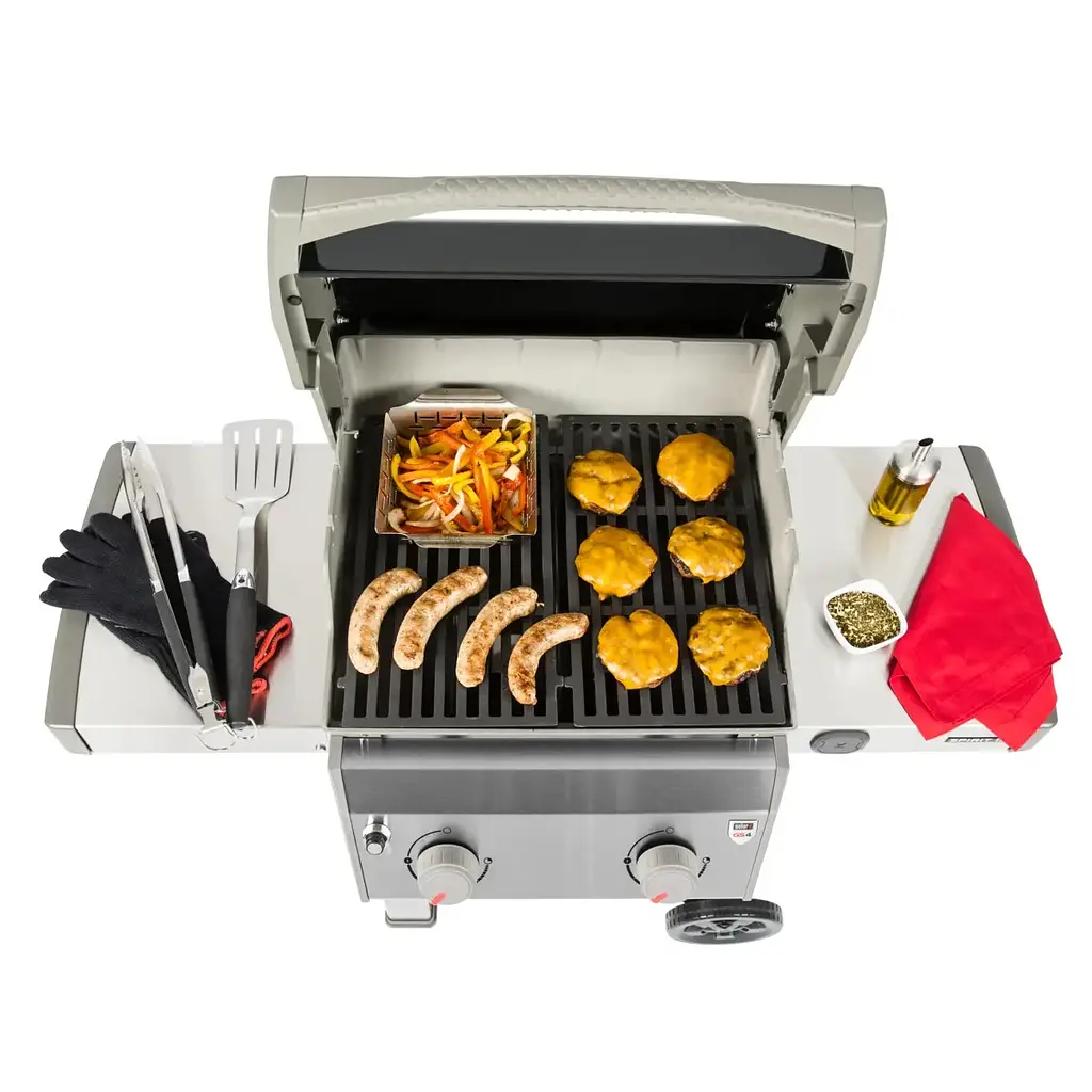 Гриль газовий Weber Spirit II E-210 GBS чорний (44010175) - фото 14