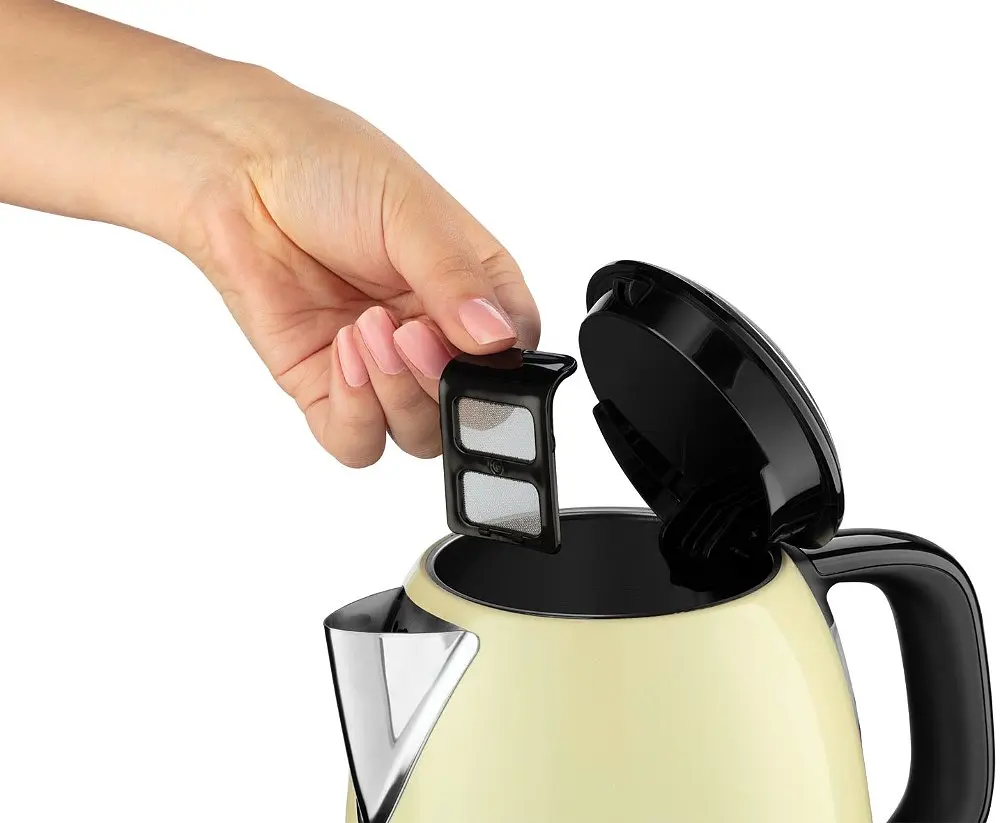 Электрочайник Russell Hobbs Colours Plus Mini 1 л металл бежево-черный kuh0015330 - фото 4