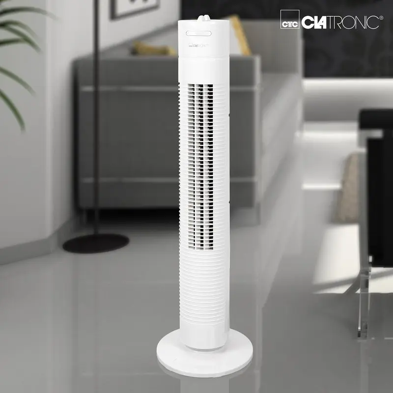 Вентилятор колонный Clatronic TVL 3770  78cm, мощность 35вт, белый - фото 5