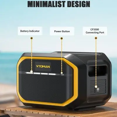 Дополнительная батарея для зарядной станции Vtoman PB-81 1548Wh (FlashSpeed 1500 Battery) - фото 6