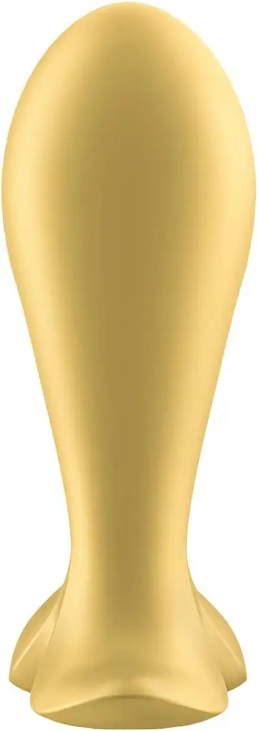 Анальна пробка з вібрацією Satisfyer - Intensity Plug, золотий - фото 3