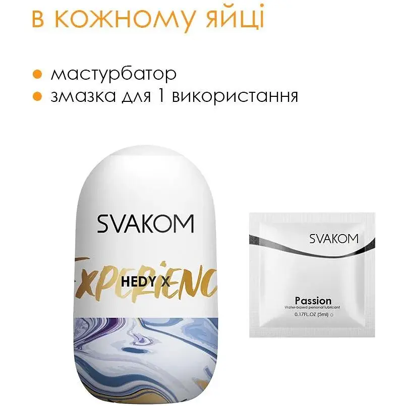 Набор яиц-мастурбаторов Svakom Hedy X-Experience - фото 6