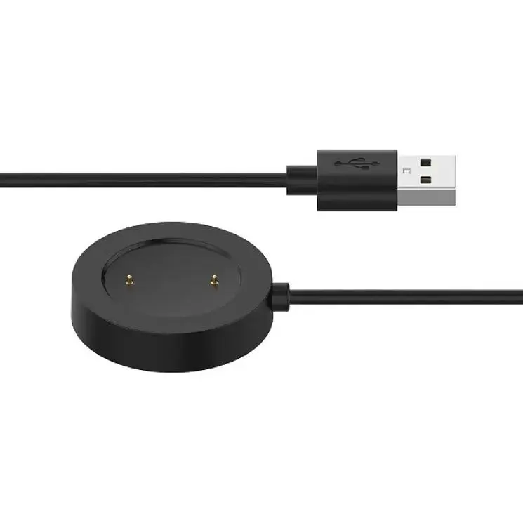Зарядний пристрій DK CDK кабель (1m) USB для Xiaomi Watch Color 2 (014451) (black) - фото 4