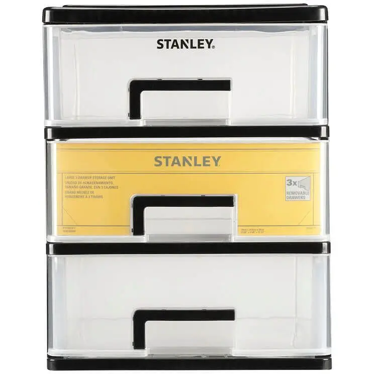 Ящик Stanley Essential S вертикальний з 3 висувними секціями пластмасовий 21.5x15.1x18.9 см (STST40710-1) - фото 2
