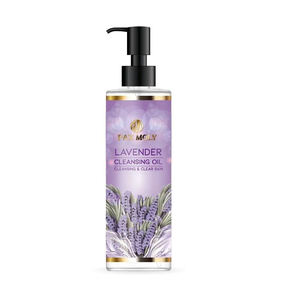 Очисна олія для обличчя Pax Moly Lavender Cleansing Oil з екстрактом лаванди
