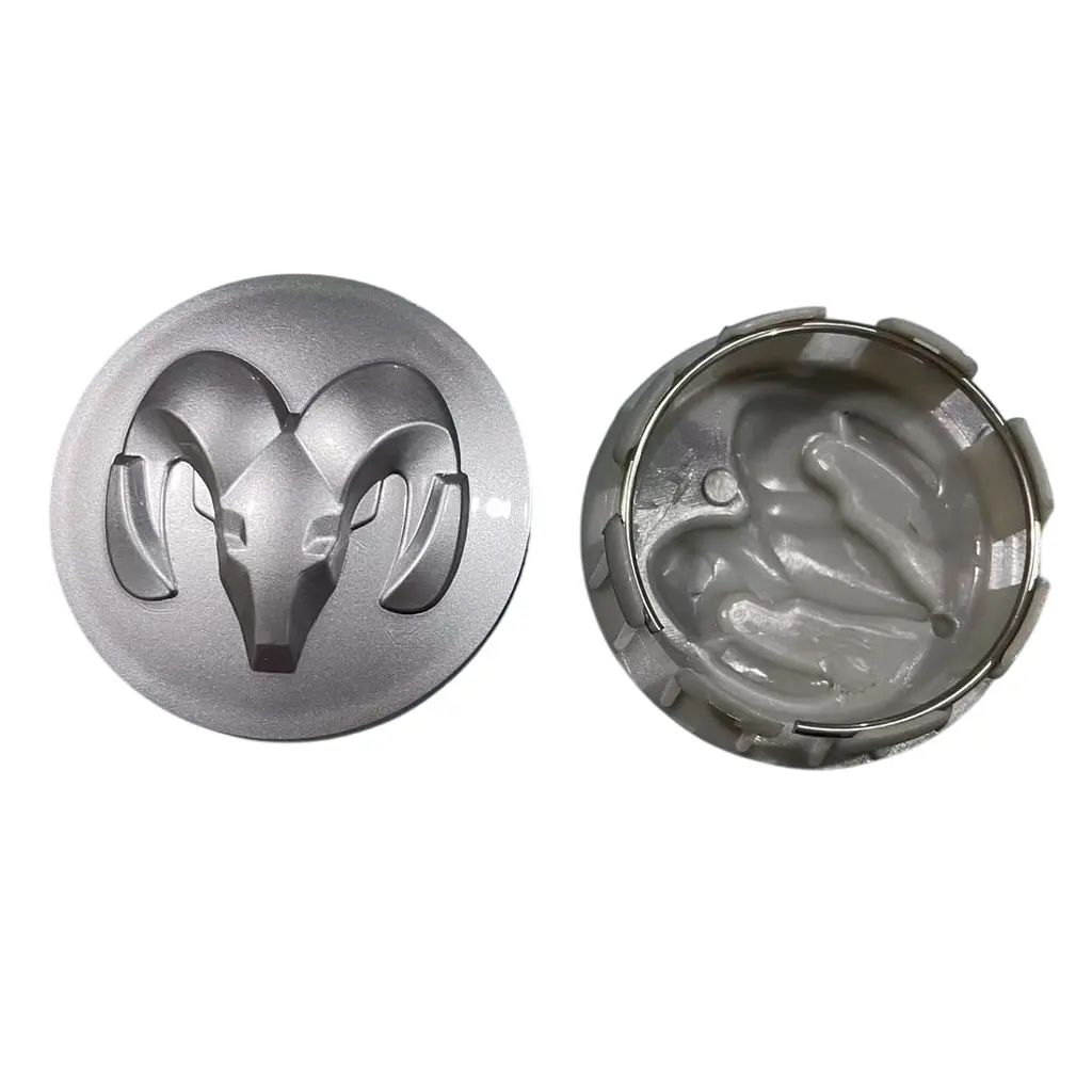 Ковпак колеса DODGE срібло 64мм пластик 1шт OEM 52013985AA (ковпачок, заглушка диска)