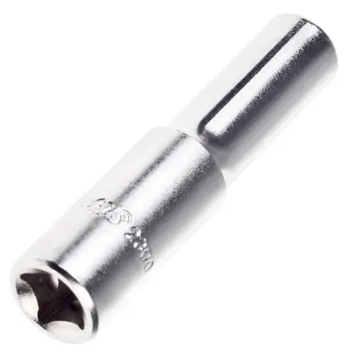 Торцева головка глибока 1/4" 6-г 12 мм (2300M12) HANS