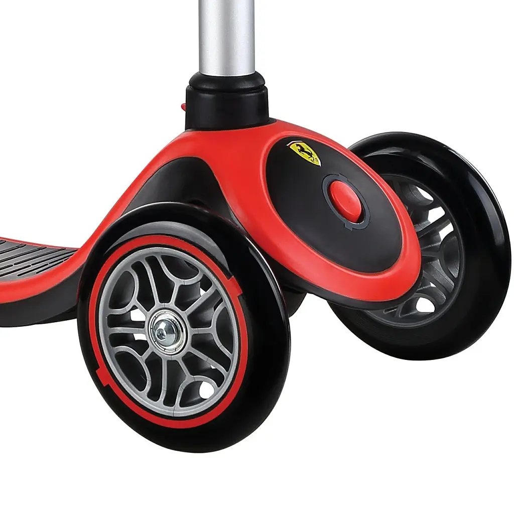 Самокат Globber Primo Plus Ferrari, красный с черным (440-152-2) - фото 4