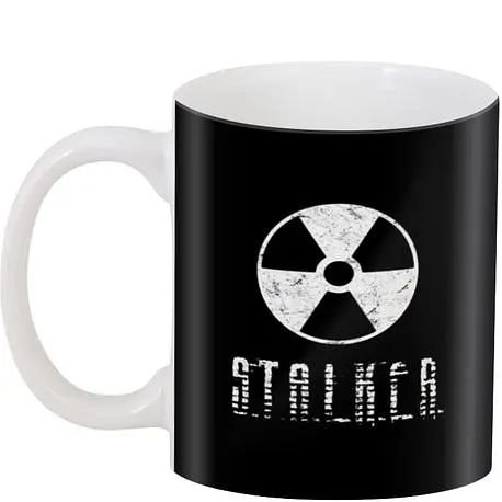 Кухоль GeekLand Сталкер S.t.a.l.k.e.r. ST.02.15 330 мл білий - фото 3