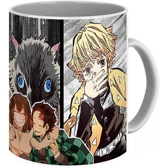Кухоль GeekLand Demon Slayer Kimetsu no Yaiba Клинок, що розсікає демонів Хашибіра Камадо  Агацума KY.02.08 330 мл білий - фото 2