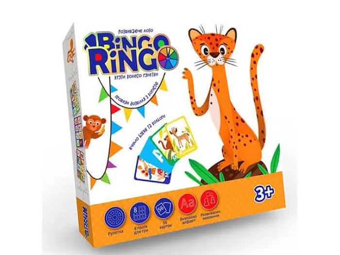 Настільна гра Bingo Ringo, Danko Toys (укр.)